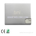 Luxury Metal Card USB Flash with Logo Printing for Promotion